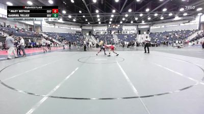 125 lbs Champ. Round 1 - Riley Bettich, Cumberlands (Ky.) vs Gabriel Tellez, Unattached
