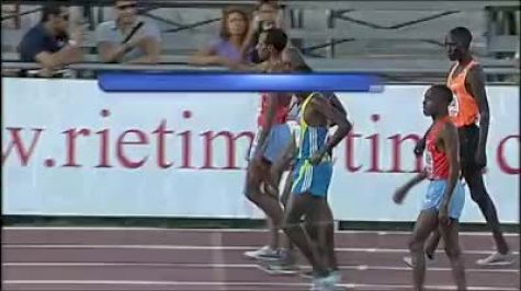 Rieti 2010 M-3000m Bernard Lagat AR