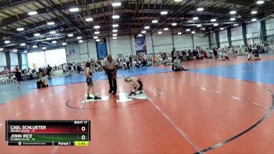 72 lbs Rd# 8- 12:30pm Saturday Final Pool - John Rice, Florida Elite vs Cael Schlueter, Rough House