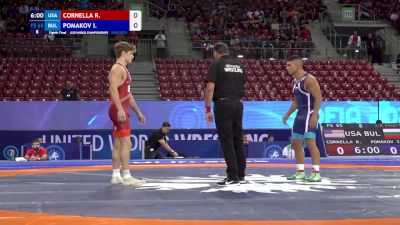 65 kg Qual - Vince Cornella, USA vs Ismail Pomakov, BUL