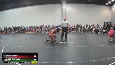 140 lbs Cons. Round 1 - Lane Redwine, Heritage Youth Club vs Abheer Pailwan, Level Up