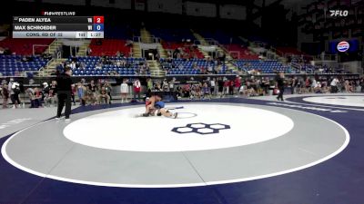 106 lbs Cons. Rd Of 32 - Paden Alyea, VA vs Max Schroeder, WI
