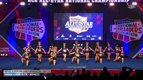 Fierce Cheer Elite - Royalty [2026 L3 Senior - D2 - Small - B Day 2] 2026 NCA All-Star National Championship