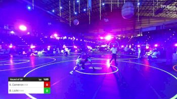 130 lbs Round Of 32 - Sawyer Cameron, 208 Badgers vs Bentley Licht, Fort Collins Highschool