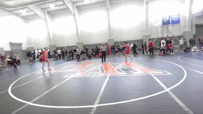 120 lbs Quarterfinal - Hudson Bauerle, American Fork vs Hamayon Hussaini, East