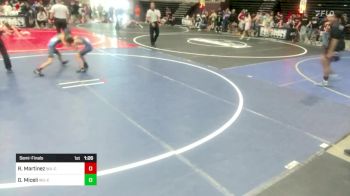 65 lbs Semifinal - Rico Martinez, Wu-Crew WC vs Giovanni Miceli, Wu-Crew WC