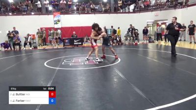 61 kg Round Of 32 - Joey Buttler, Indiana RTC vs Julian Farber, Panther Wrestling Club RTC