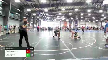 220 lbs Rr Rnd 2 - Domenic DeFrank, Team Nauman Falcon vs Jayden Young, Terps Xtreme HS