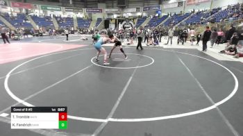 120 lbs Consi Of 8 #2 - Tristen Tromble, Natrona County HS vs Kona Fandrich, Darkhorse WC