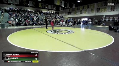 120 lbs Champ. Round 3 - Landon Bernal, Imperial vs Eli Almarinez, Vacaville