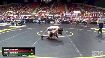 4A 157 lbs Cons. Round 2 - Aidan McKinney, St. George-Rock Creek vs Blake Redmond, Silver Lake