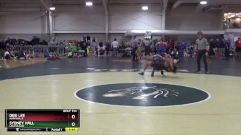 190 lbs Cons. Semi - Sydney Hall, LAKOTA EAST vs Desi Lee, MARYSVILLE