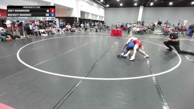 132 lbs Joey Enzminger, Team North Dakota vs Beckett Rehorst, South Dakota Blue