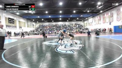 120 Girls Cons. Semi - Chloe Pearce, Rancho Bernardo vs Anna Armenta, El Capitan