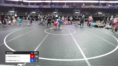 132 kg Rr Rnd 2 - Alex Waitsman, Missouri Fire vs Nicole Redmond, Wrestle Like A Girl