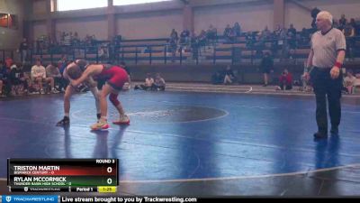 126 lbs Breckin Henry, Thunder Basin High School vs Noah Rau, Bismarck Century