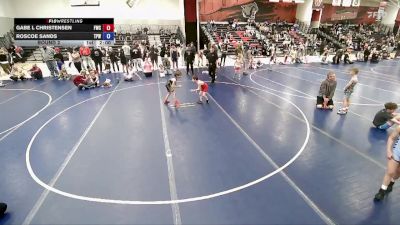 52-55 lbs Round 2 - Gabe L Christensen, Falcon Wrestling Club vs Roscoe Sands, Team Prestige Wrestling