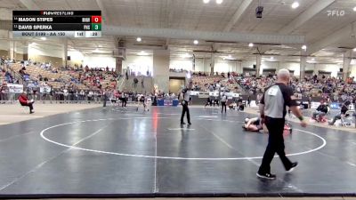 AA 150 lbs Cons. Round 1 - Mason Stipes, Morristown-Hamblen High School West vs Davis Sperka, Page High School