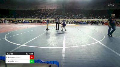 140 lbs Round Of 16 - Elijah Peterson, ANADARKO vs Xzavier Aguilar, Southeast Middle School