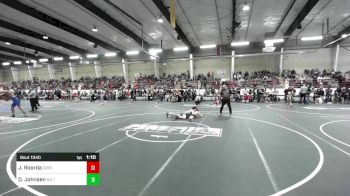 150 lbs Semifinal - Jackson Roorda, Grindhouse Wrestling Club vs Orion Johnsen, No Team