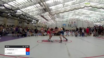 65 kg Consi Of 16 #1 - Joshua Finesilver, Blue Blood Wrestling Club vs Joe Lobeck, Lehigh Valley Wrestling Club