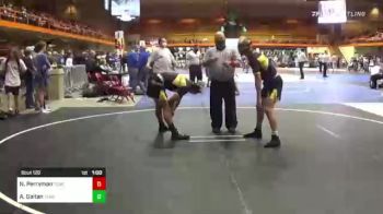 132 lbs Consi Of 16 #2 - Nathan Perryman, Temecula Valley vs Aj Gaitan, Temecula Valley
