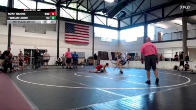 131-134 lbs 5th Place Match - Nolan Londe, Paragon vs Noah Harris, Patton Trained