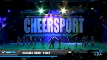 Rockstar Cheer - Queen [2021 L2 Junior - Small - B Day 2] 2021 CHEERSPORT National Cheerleading Championship