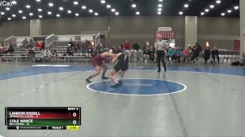 165 lbs Round 3 (4 Team) - Cole Nance, Bellarmine vs Landon Kissell, Apprentice School