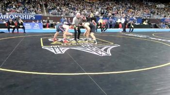 D4-215 lbs 1st Place Match - Gradyn Whelan, Clinton vs Austyn Hocter, Hanover-Horton