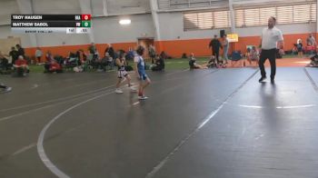 40 lbs Round 4 - Matthew Sabol, Valor Wrestling vs Troy Haugen, Beaver