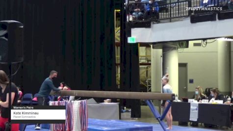 Kate Kimminau - Women's Pairs, Planet Gymnastics - 2021 Women's Xcel Region 4 Championships