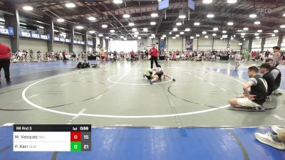 85 lbs Rr Rnd 3 - Marvin Vasquez, Validus Wrestling Club vs Porter Kerr, Dueling Bandits