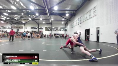 149 lbs Quarterfinal - Laban Green, Wabash vs Marlin Williams, Marian University (IN)
