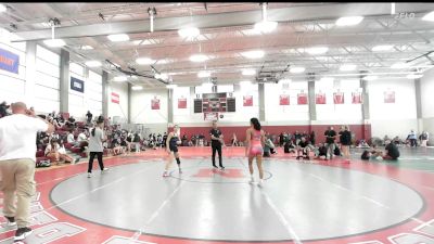 128 lbs Semifinal - Aleia Apostol, Poway Wrestling vs Haley Gonzales, Crash Gwc