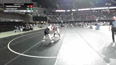 Cons. Semi - Cole Dunlavy, Aberdeen Central vs Kishmar Eberline, Sioux Falls Lincoln