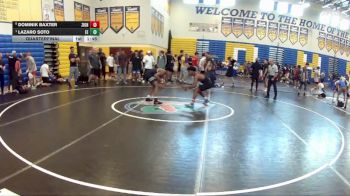 120 lbs Quarterfinal - Lazaro Soto, Eagle Empire vs Dominik Baxter, Pace High School