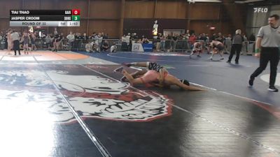 135 lbs Round Of 32 - Tiaj Thao, Davie High School/ Combat Athletics vs Jasper Croom, Sons Of Thunder