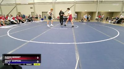 190 lbs Round 2 (8 Team) - Alihan Bereket, Illinois vs Brody Sampson, Iowa