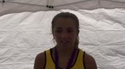 Courtney Madson, Novato HS, 5th place - Small School Varsity Girls at the 2010 Ed Sias Invitational