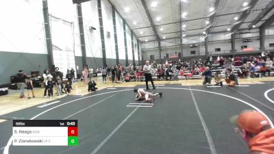 58 lbs Quarterfinal - Sean Neaga, Askeo International Mat Club vs Paxton Zionskowski, UP Outlaws