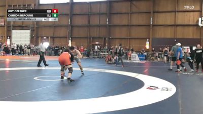 215 lbs Quarterfinal - Guy Oelsner, Rednose Wrestling School vs Connor Bercume, Blair Academy