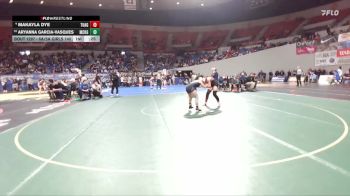 6A/5A Girls 140 Cons. Round 3 - Makayla Dye, Tualatin Girls vs Aryanna Garcia-Vasques, McKay Girls