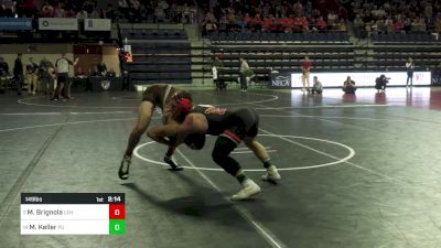 149 lbs Round Of 16 - Max Brignola, Lehigh vs Marshall Keller, Princeton