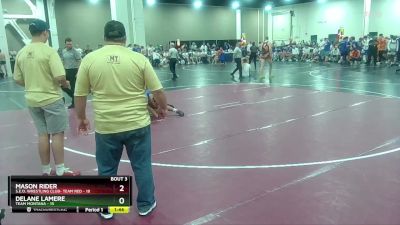 144 lbs Round 1 (6 Team) - Delane Lamere, Team Montana vs Mason Rider, S.E.O. Wrestling Club- Team Red