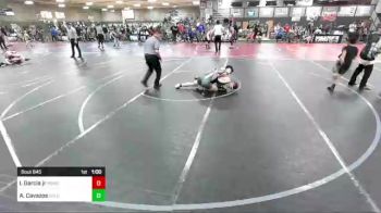 82 lbs 3rd Place - Isaac Garcia Jr, Pomona Elite vs Aj Cavazos, Colorado Natives