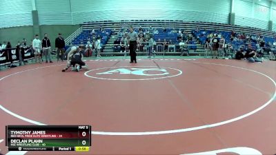 160 lbs Round 1 (6 Team) - Declan Plahn, HSE Wrestling Club vs Tymothy James, Red Devil Pride Elite Wrestling