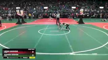 70 lbs Champ. Round 1 - Kamden DeShon, NBHA vs Aidan Sammons, PCWA