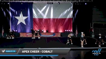 Apex Cheer - Cobalt [2022 L1.1 Youth - PREP Day 1] 2022 American Cheer Power Galveston Showdown DI/DII