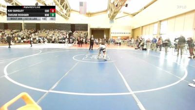 127-I2 lbs Final - Kai Quigley, Centurion vs Takumi Rodger, None